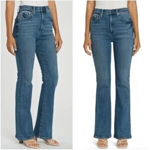 Pistola‎ Women's Blue High-Rise Bootcut Stretch Heilyn Jeans Size 29